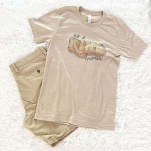 Be a Kind Human Tee, Unisex Sz S
